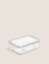 Small Glass Fridge Storage Container